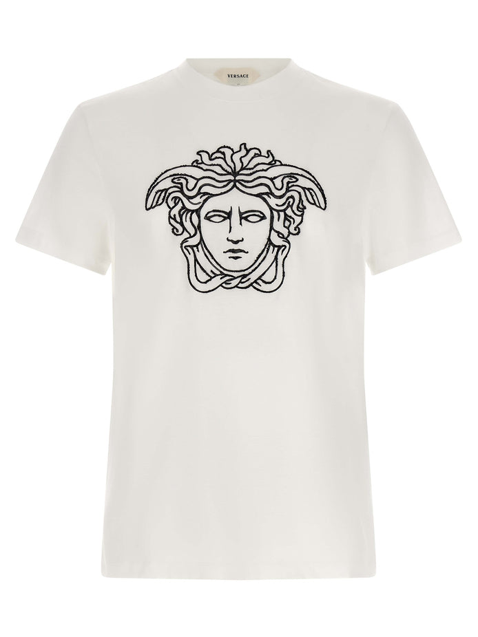Versace Bicolor Cotton T-Shirt
