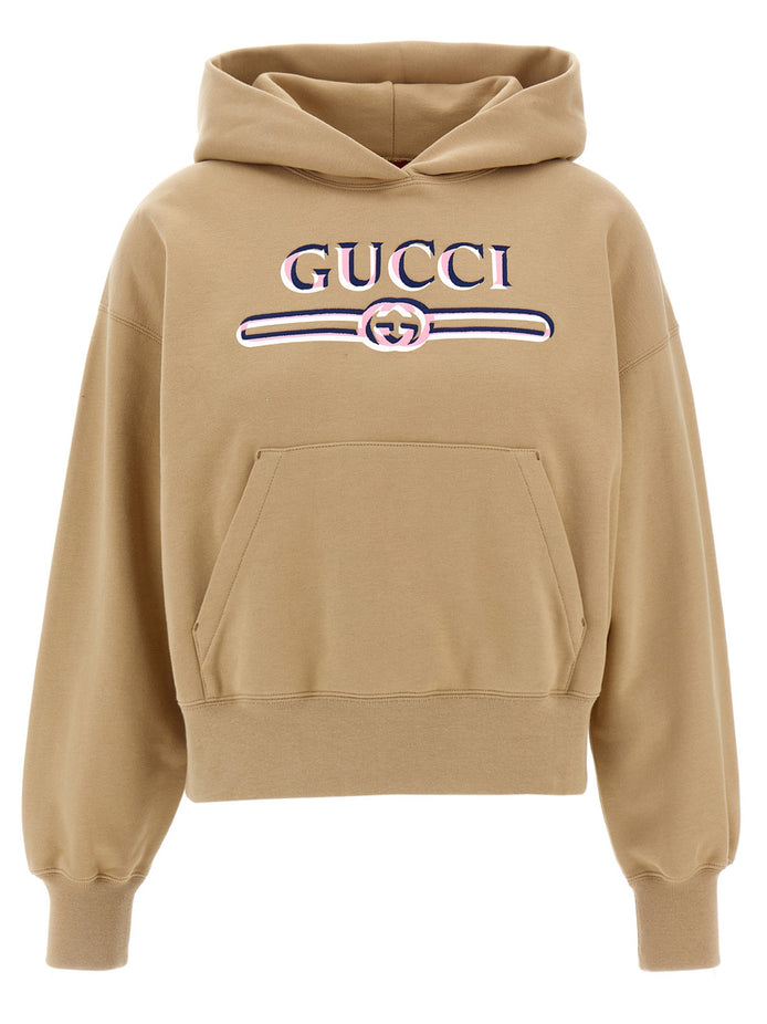 Gucci Beige Cotton Hoodie