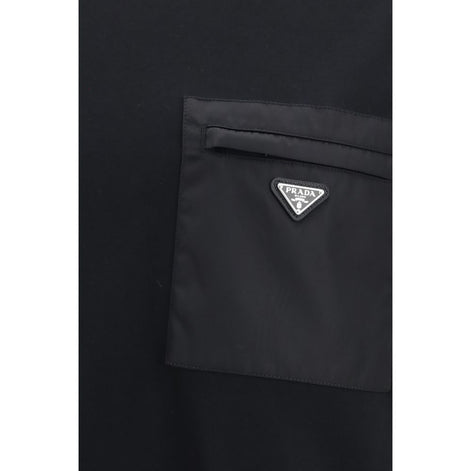 Prada Black Cotton T-Shirt