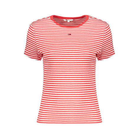 Tommy Hilfiger Red Cotton Women's T-Shirt