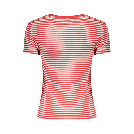 Tommy Hilfiger Red Cotton Women's T-Shirt