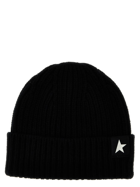 Golden Goose Black Wool Beanie