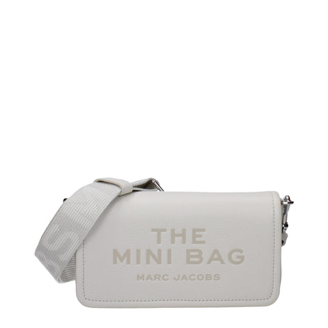 Marc Jacobs mini White Leather Crossbody Bag