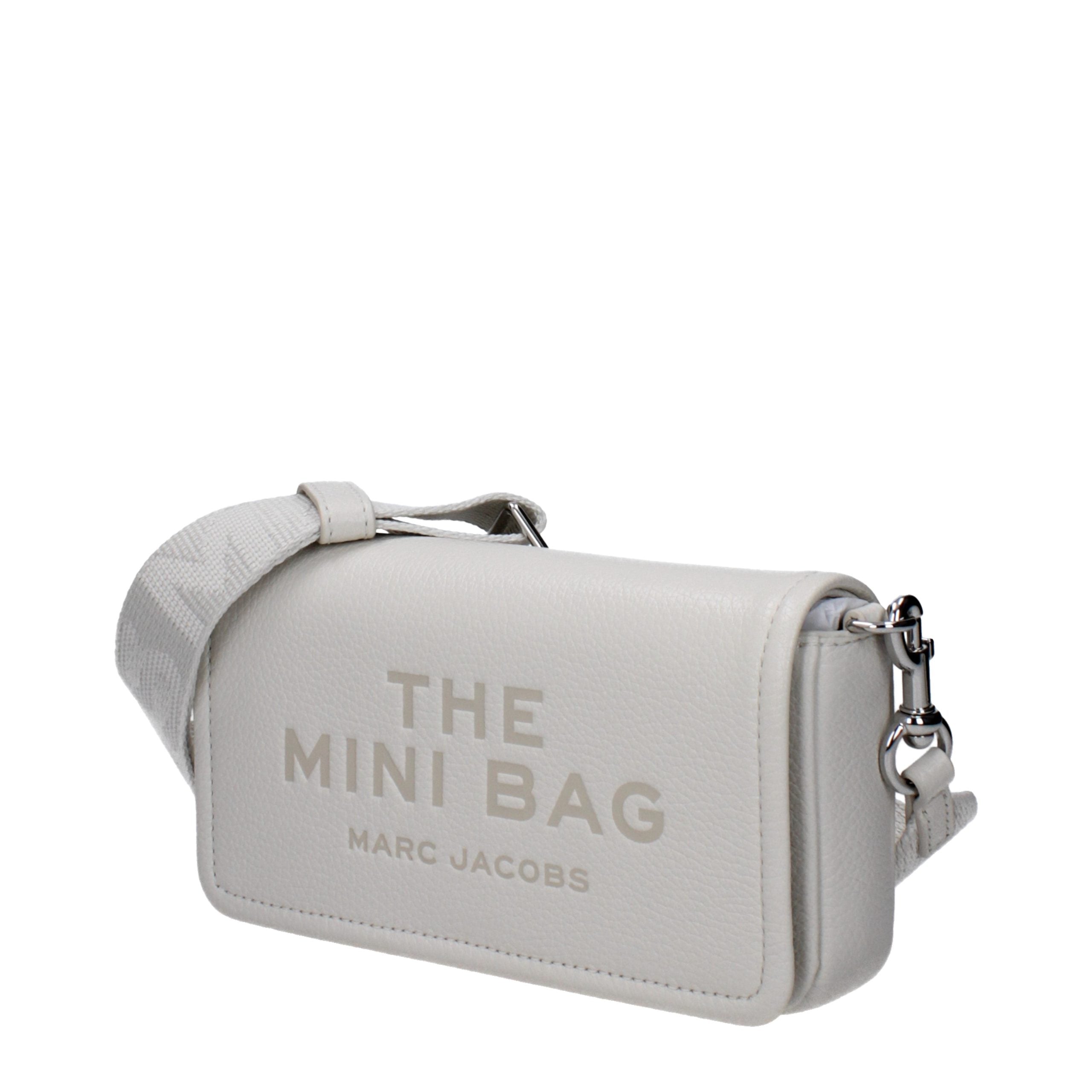 Marc Jacobs mini White Leather Crossbody Bag