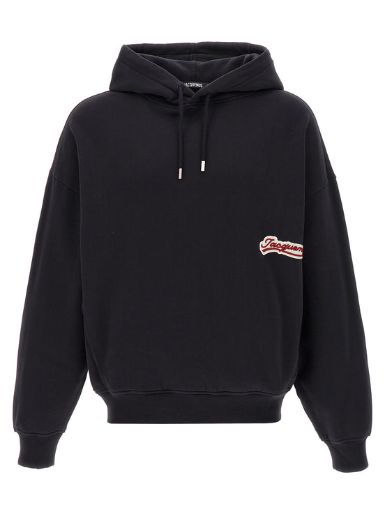 Jacquemus Blue Cotton Sweatshirt