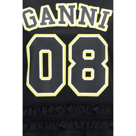 Ganni Black Polyester Sportswear