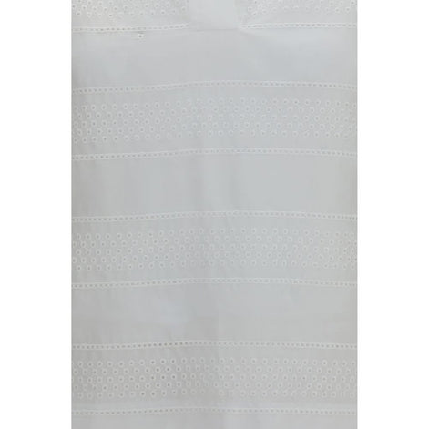Brunello Cucinelli White Cotton Polo Shirt