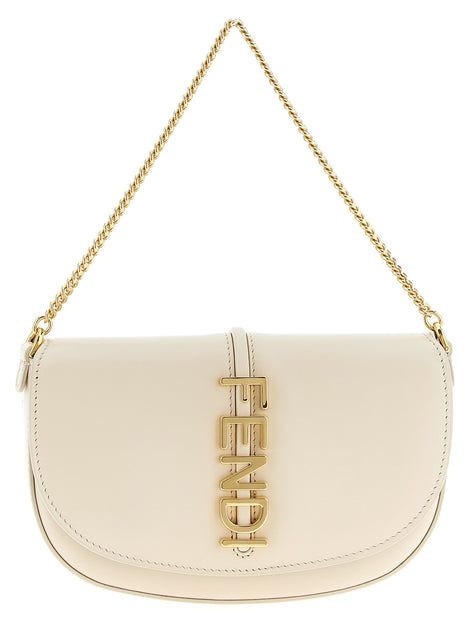 Fendi Beige Calfskin Cardholder