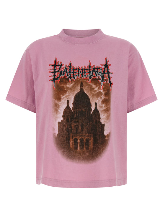 Balenciaga Multicolor Cotton T-Shirt