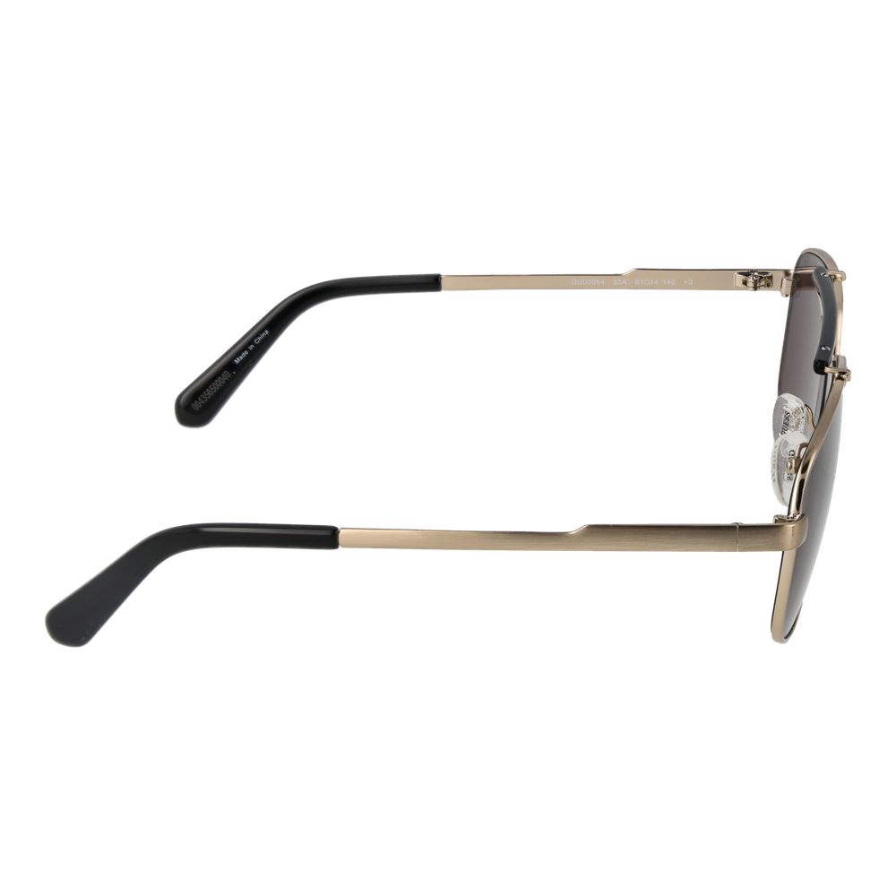Guess Gold Metal Sunglasses