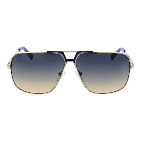 Guess Silver Metal Sunglasses