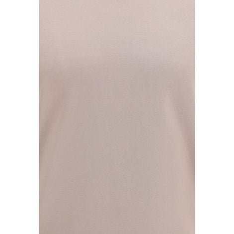 Brunello Cucinelli Beige Cotton Polo Shirt