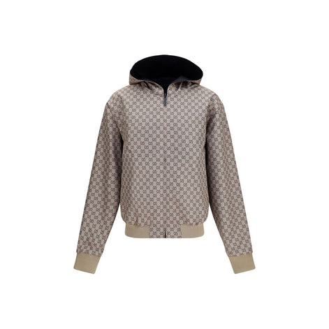 Gucci Black Polyester Bomber