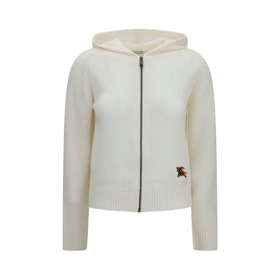 Burberry Beige Wool Oves Aries Hoodie