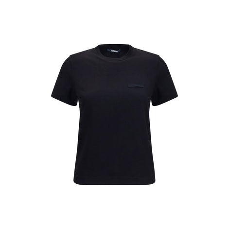 Jacquemus Black Cotton T-Shirt