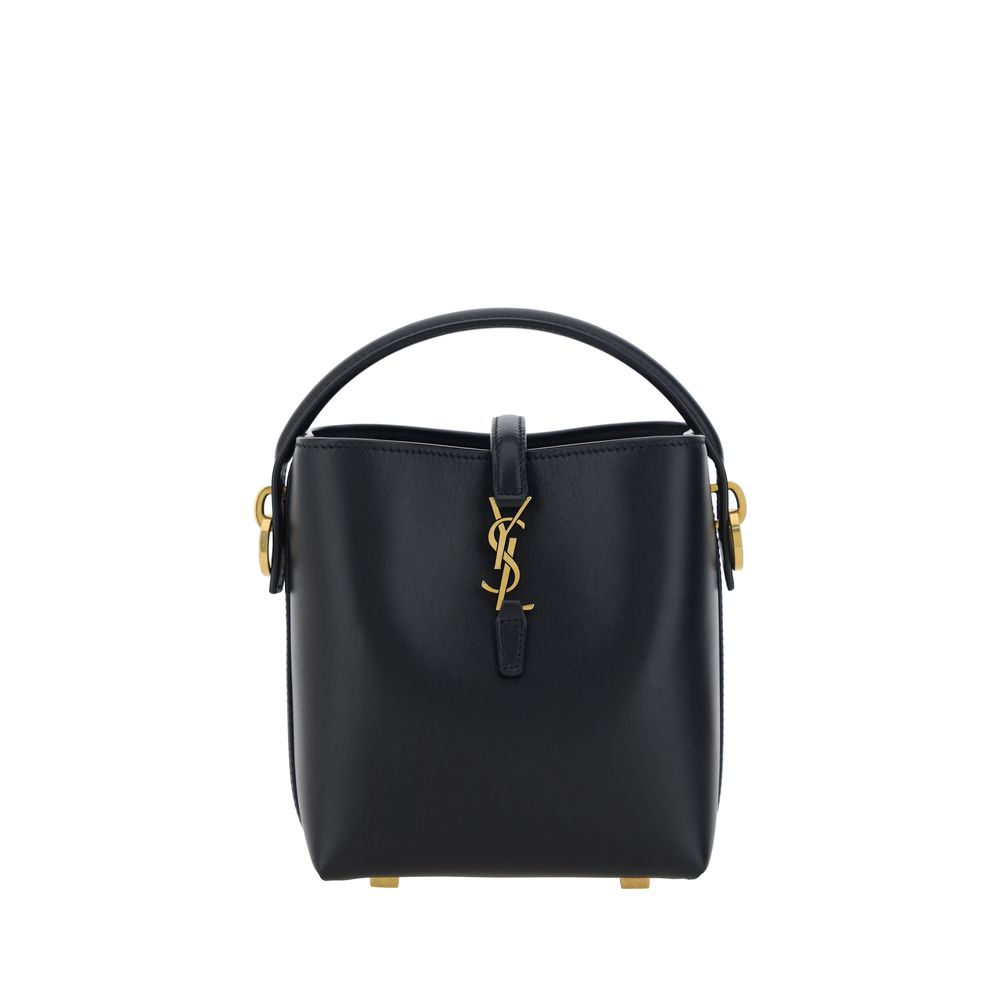 Saint Laurent Le 37 mini Black Leather Shoulder Bag