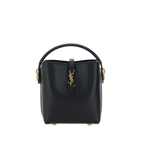 Saint Laurent Le 37 mini Black Leather Shoulder Bag