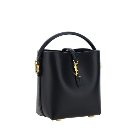 Saint Laurent Le 37 mini Black Leather Shoulder Bag