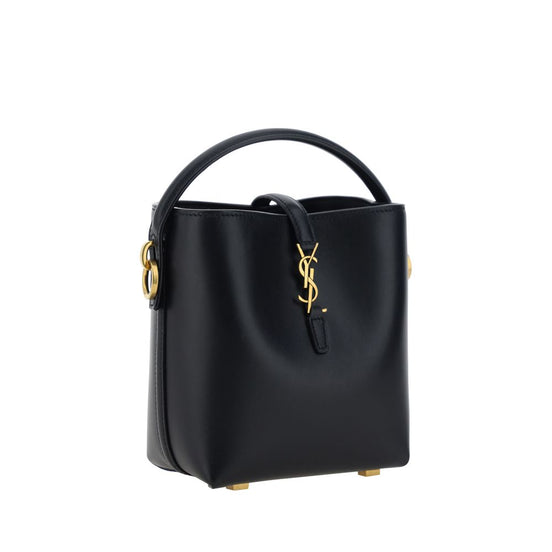 Saint Laurent Le 37 mini Black Leather Shoulder Bag