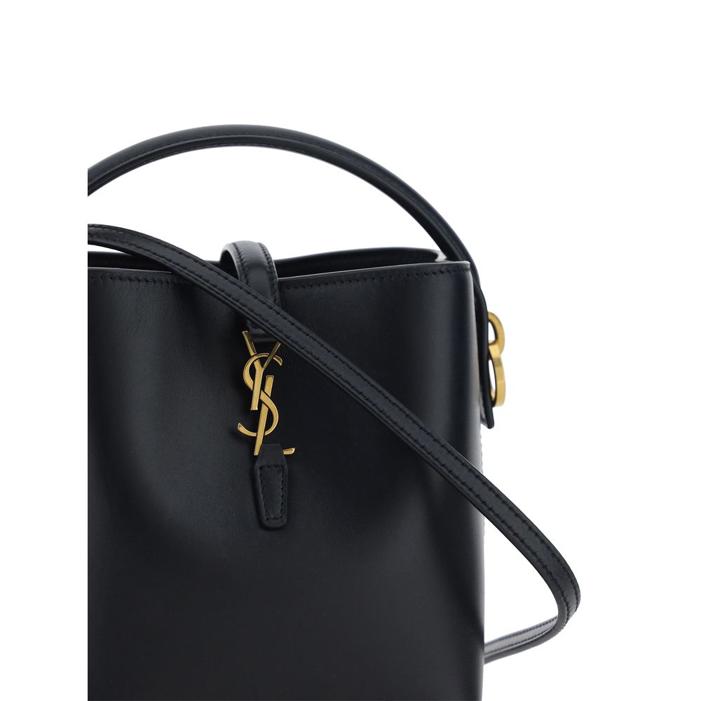 Saint Laurent Le 37 mini Black Leather Shoulder Bag
