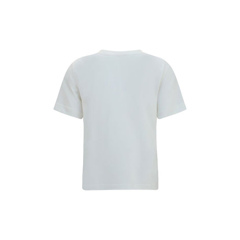 Burberry White Cotton T-Shirt