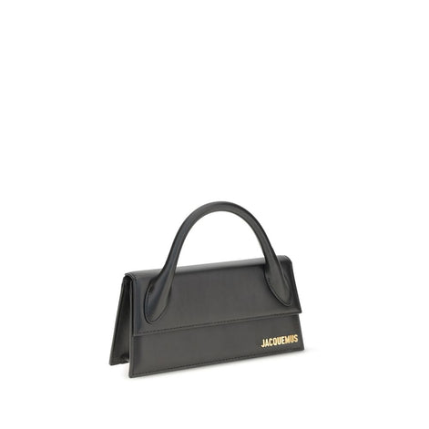 Jacquemus Le Chiquito long Black Leather Handbag