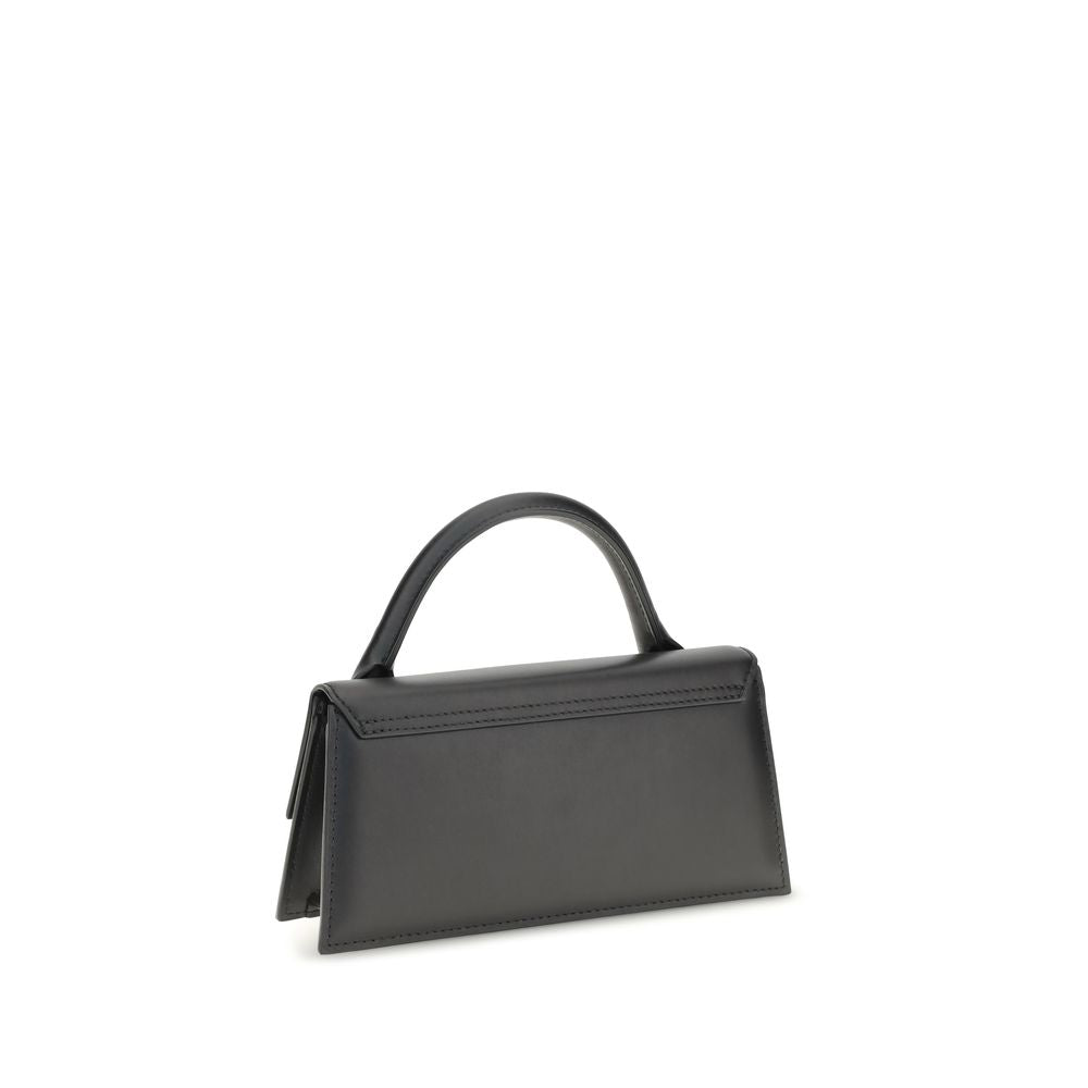 Jacquemus Le Chiquito long Black Leather Handbag