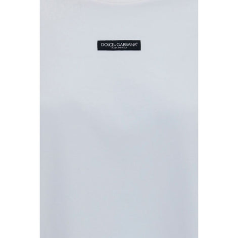 Dolce & Gabbana White Cotton T-Shirt