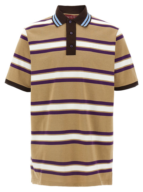 Gucci Multicolor Cotton Polo Shirt