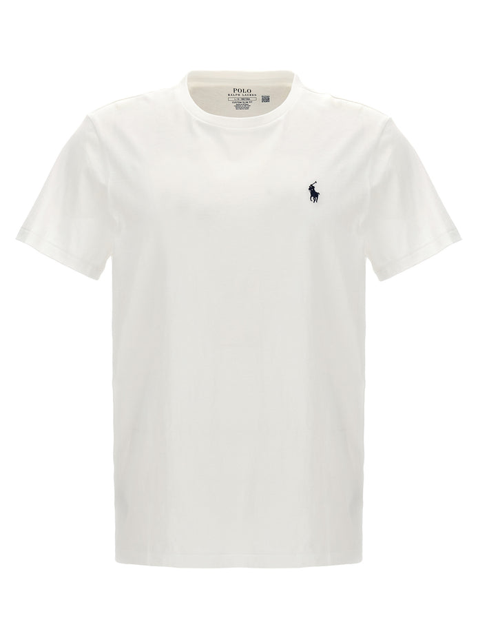 Polo Ralph Lauren White Cotton T-Shirt