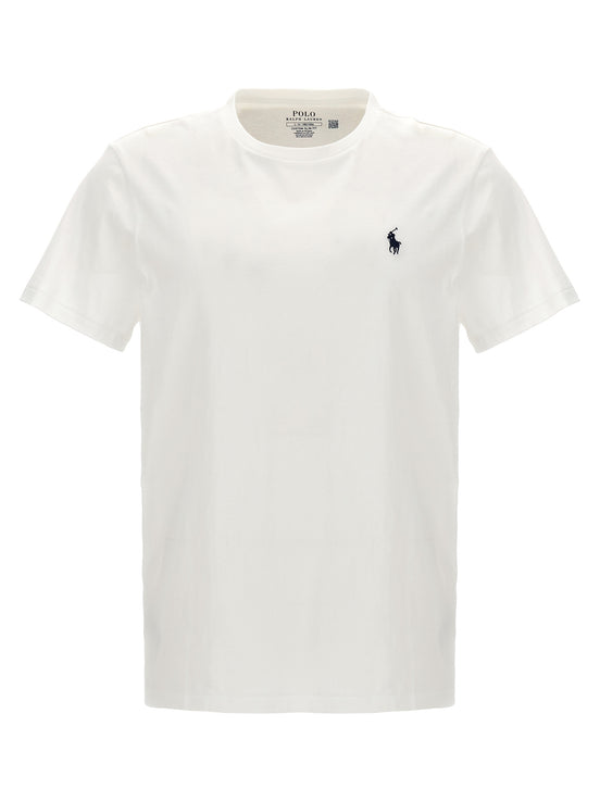 Polo Ralph Lauren White Cotton T-Shirt