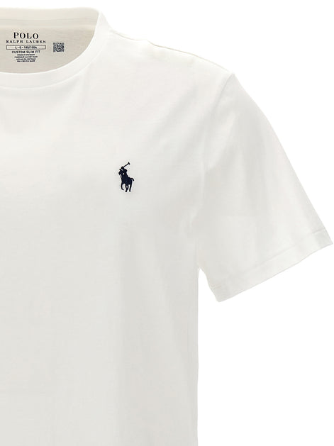 Polo Ralph Lauren White Cotton T-Shirt