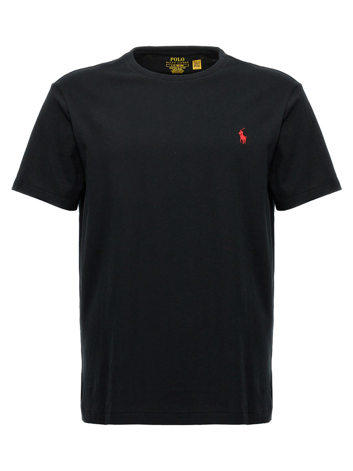 Polo Ralph Lauren Black Cotton T-Shirt