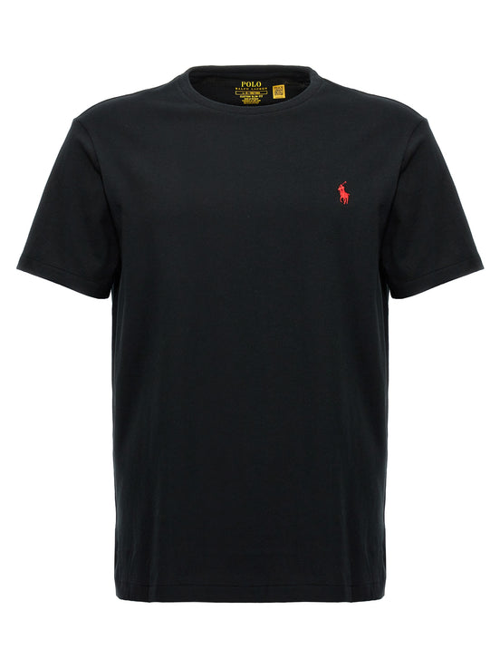 Polo Ralph Lauren Black Cotton T-Shirt