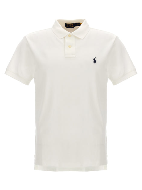 Polo Ralph Lauren White Cotton Polo Shirt