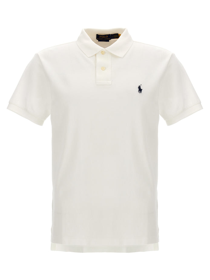 Polo Ralph Lauren White Cotton Polo Shirt