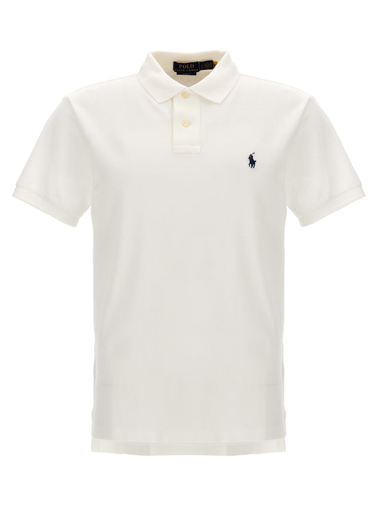 Polo Ralph Lauren White Cotton Polo Shirt