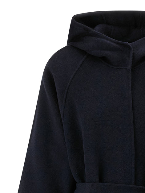 PINKO Blue Polyamide Coat