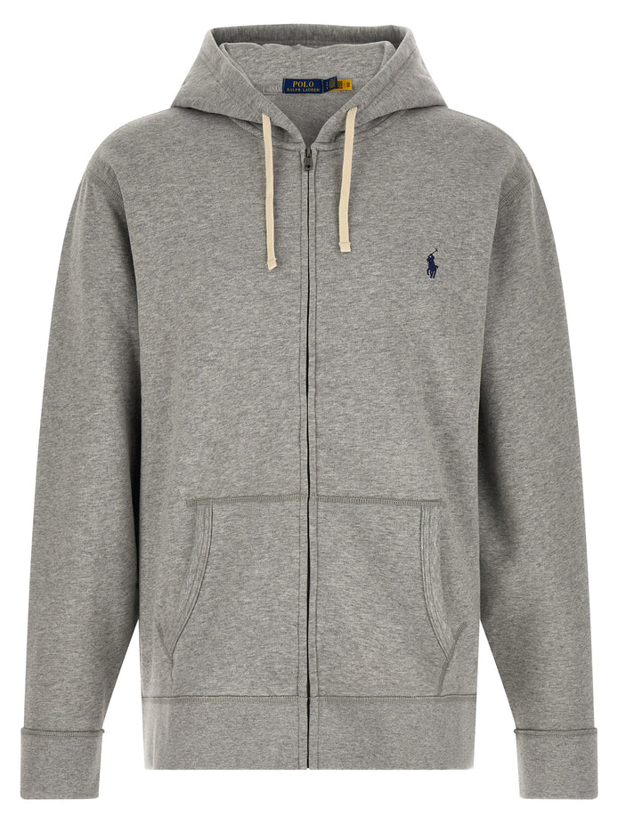 Polo Ralph Lauren Gray Cotton Sweatshirt
