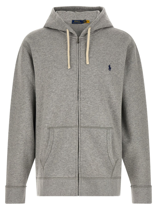 Polo Ralph Lauren Gray Cotton Sweatshirt