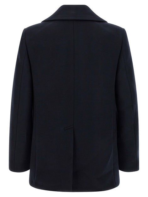 Givenchy Blue Wool Coat