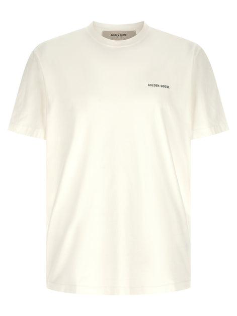 Golden Goose White Cotton T-Shirt