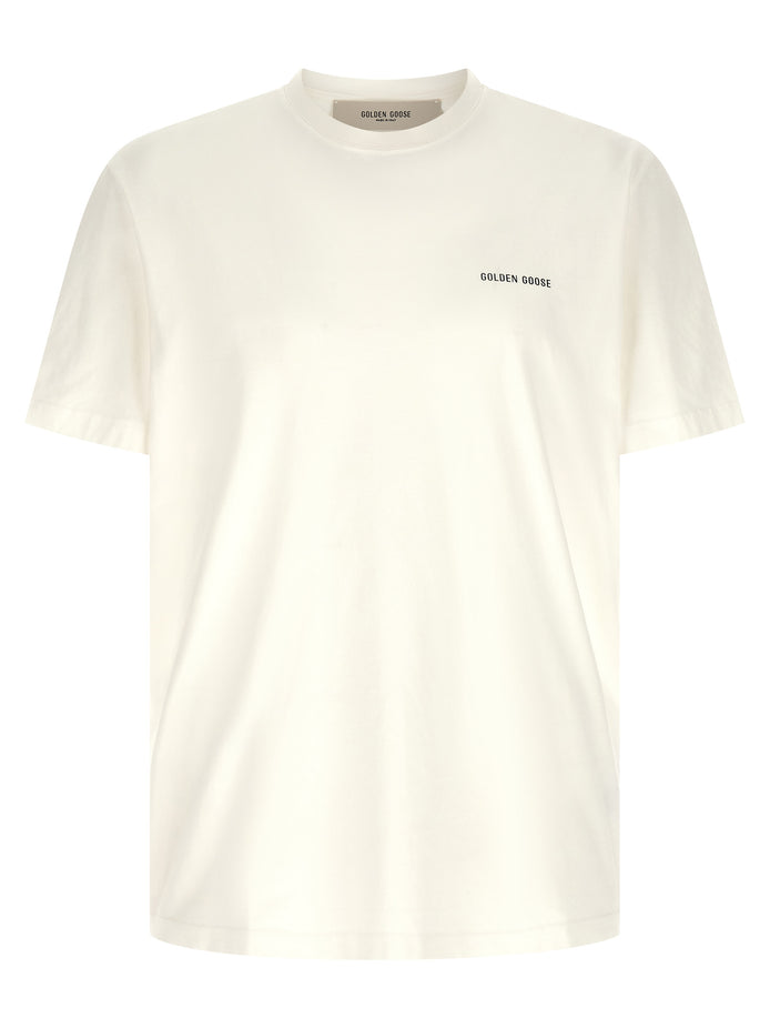 Golden Goose White Cotton T-Shirt