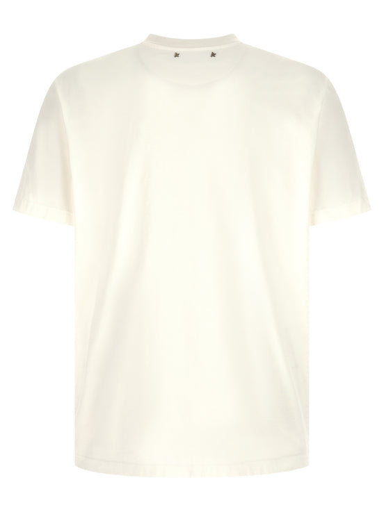 Golden Goose White Cotton T-Shirt