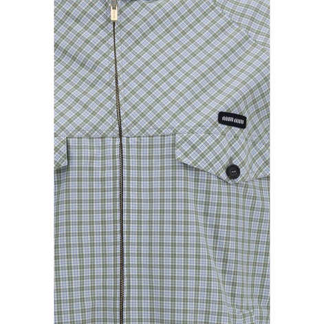 Miu Miu Multicolor Polyamide Shell Jacket