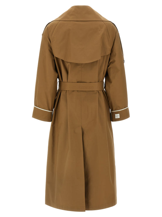 Max Mara Brown Cotton Coat