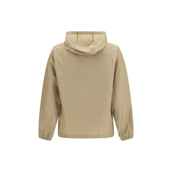 Burberry Beige Nylon Shell Jacket
