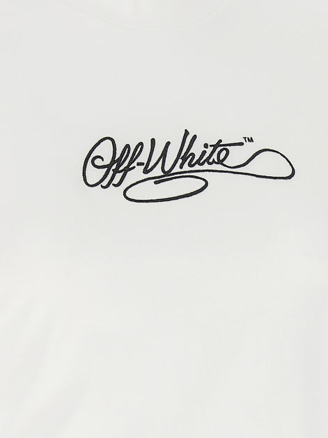 Off-White White Cotton T-Shirt
