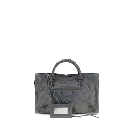 Balenciaga Le City medium Gray Lamb Handbag