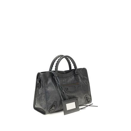 Balenciaga Le City medium Gray Lamb Handbag